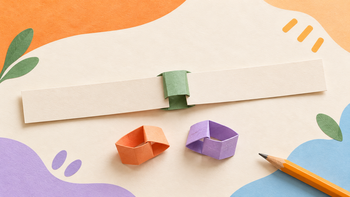 Two blank sentence strips joined by a sage paper link, with orange and lavender alternative links nearby.