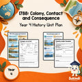 1788: Colony, Contact and Consequence - Year 4 — cover