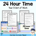 24 Hour Time Year 5 Maths Unit