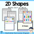 2D Shapes Year 2 Unit