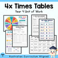 Year 4 4x Times Tables Unit