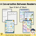 A Conversation Between Readers — Year 6 Unit of Work — cover