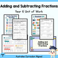 Adding and Subtracting Fractions — Year 6