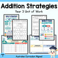 Addition Strategies Year 3 Unit