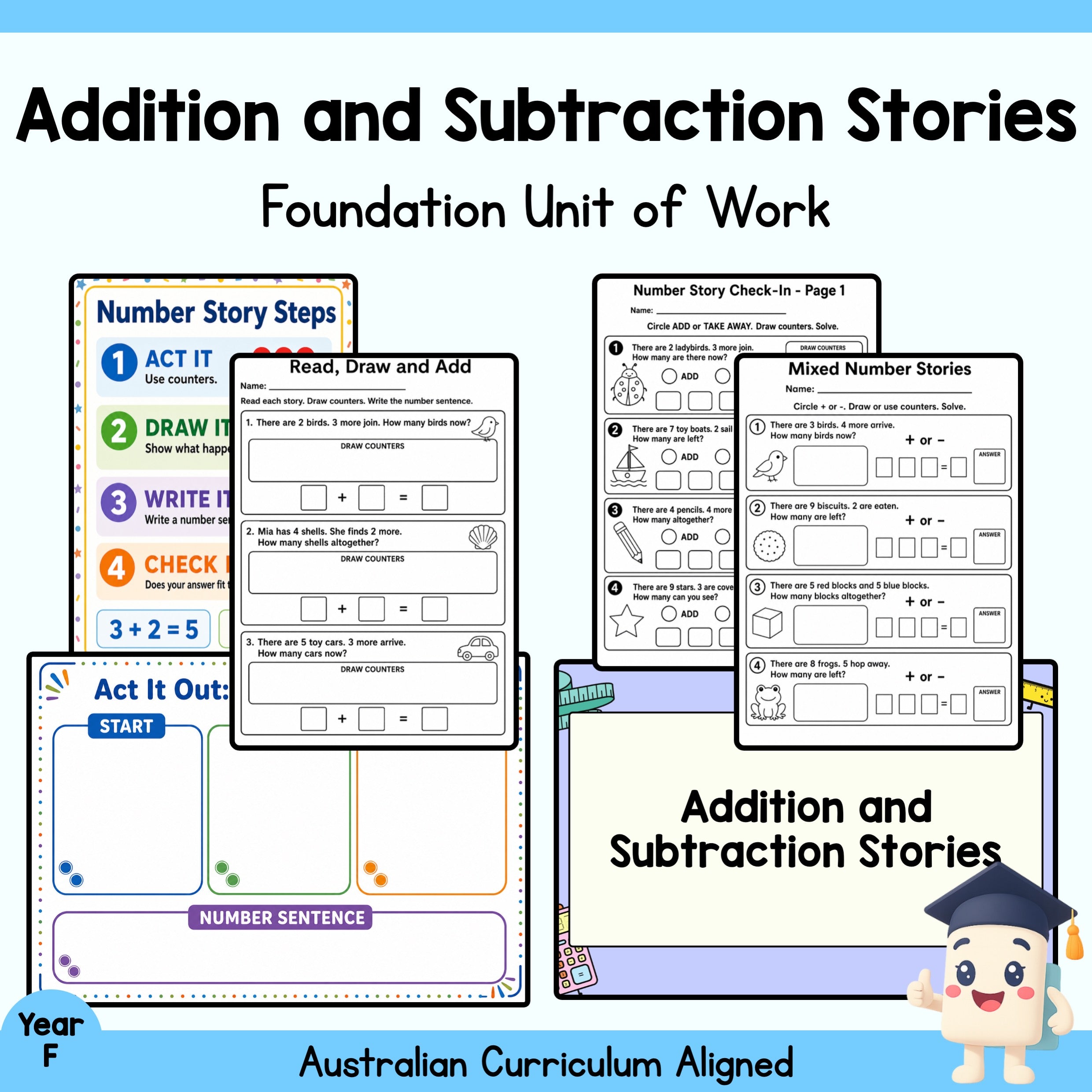 Addition and Subtraction Stories