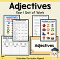 Year 1 Adjectives Unit