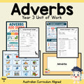 Year 3 Adverbs Unit of Work