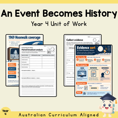 An Event Becomes History - Year 4 — cover