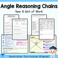 Angle Reasoning Chains - Year 6 — cover