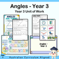 Year 3 Angles Unit | Right Angles, Turns, Worksheets, Games, Quiz & Assessment