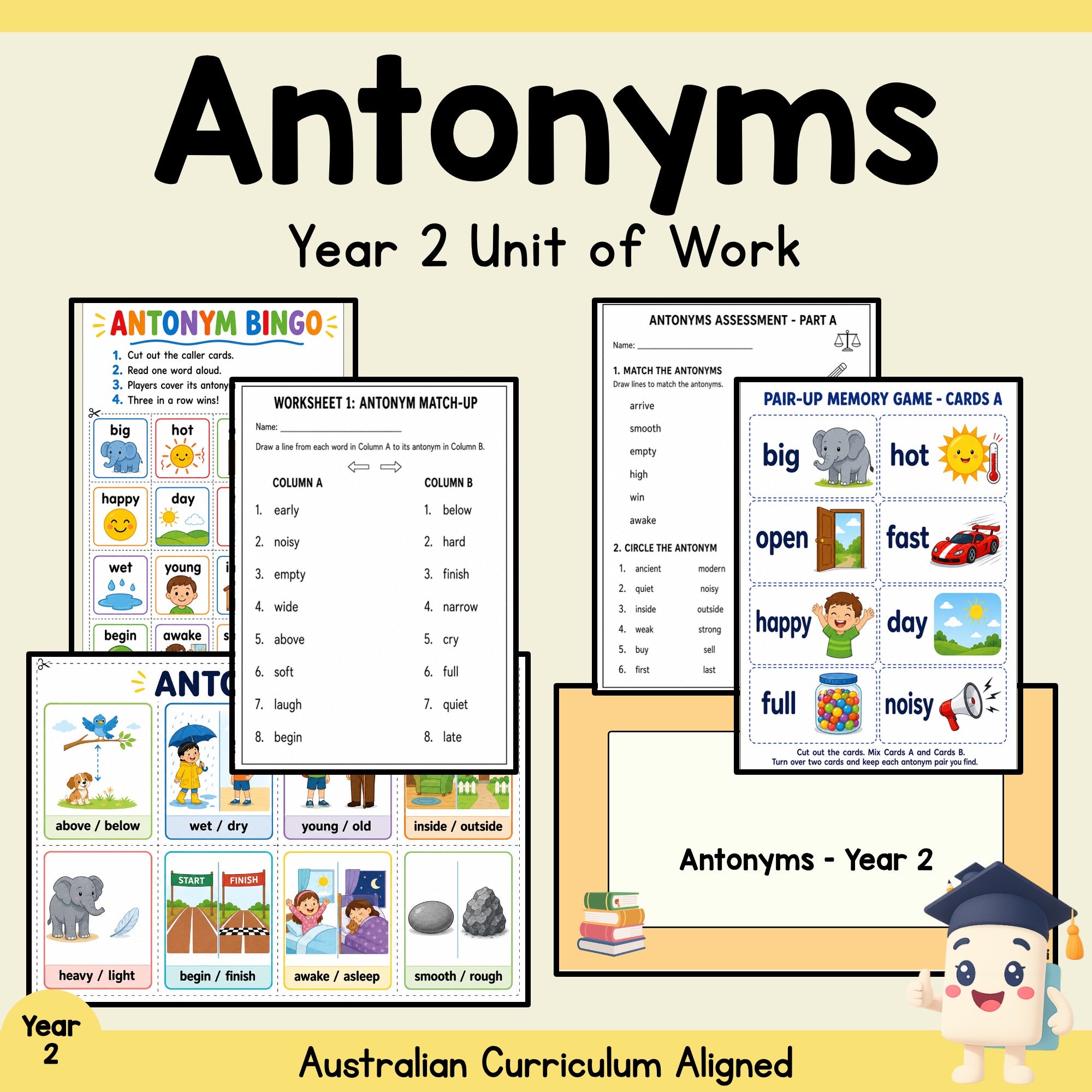 Antonyms - Year 2