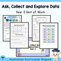 Ask, Collect and Explore Data - Year 3 — cover