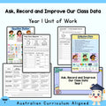 Ask, Record and Improve Our Class Data - Year 1 — cover