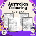 Australian Colouring - Years 5-6 — cover