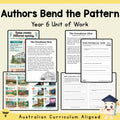 Authors Bend the Pattern - Year 6 English Unit Plan — cover