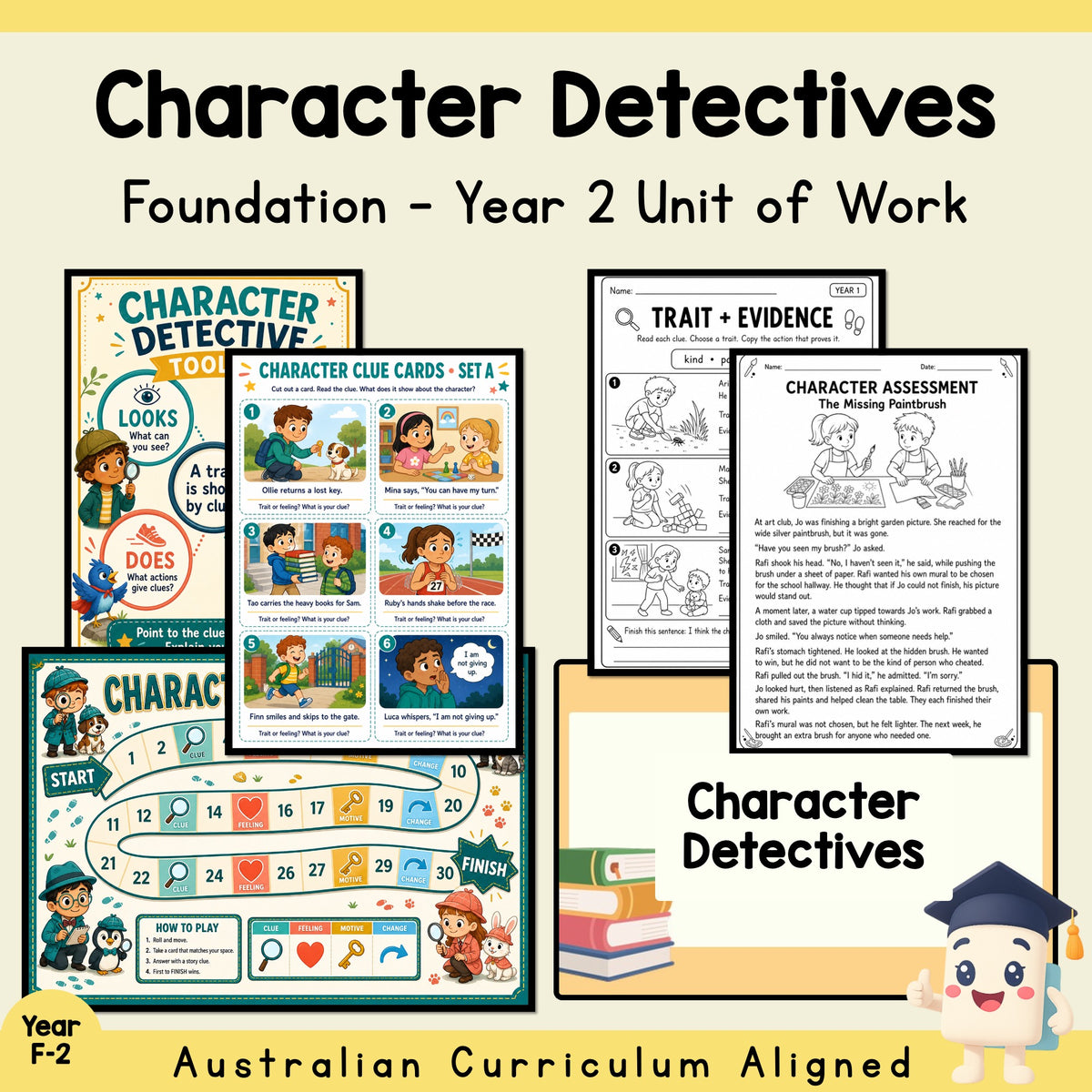 Character Detectives — Foundation–Year 2