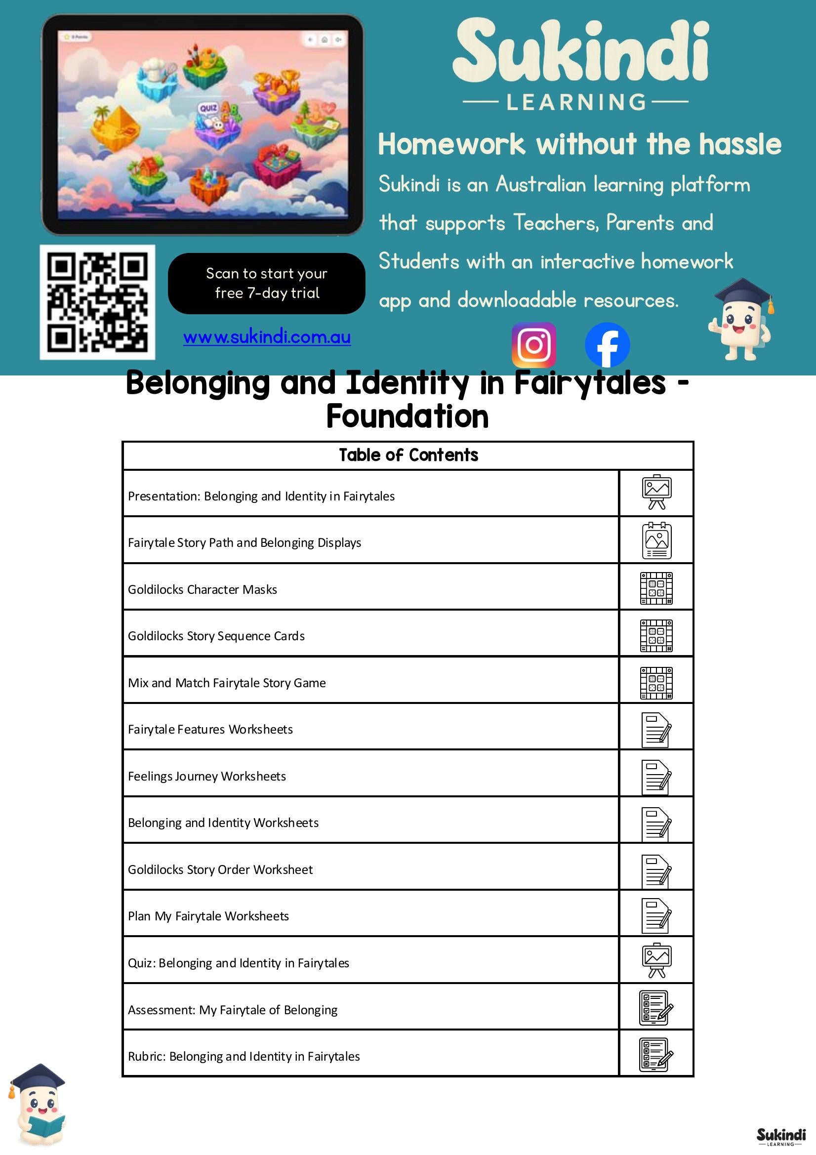 Belonging and Identity in Fairytales – Foundation