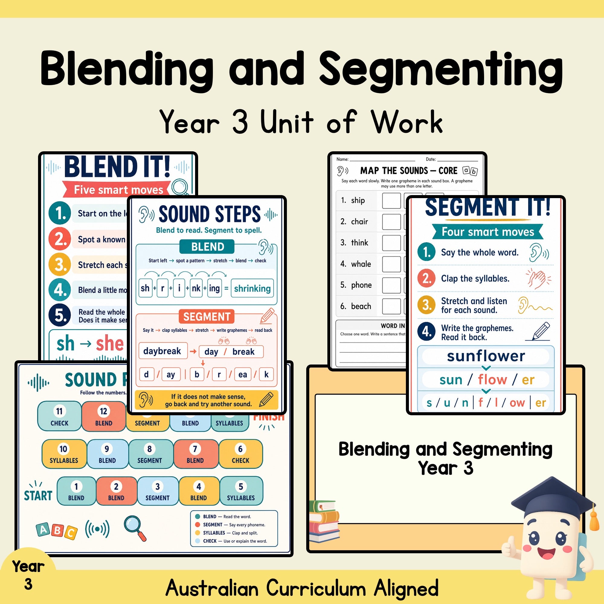 Blending and Segmenting Year 3