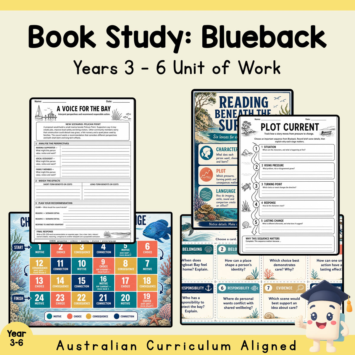 Blueback Book Study – Years 3–6