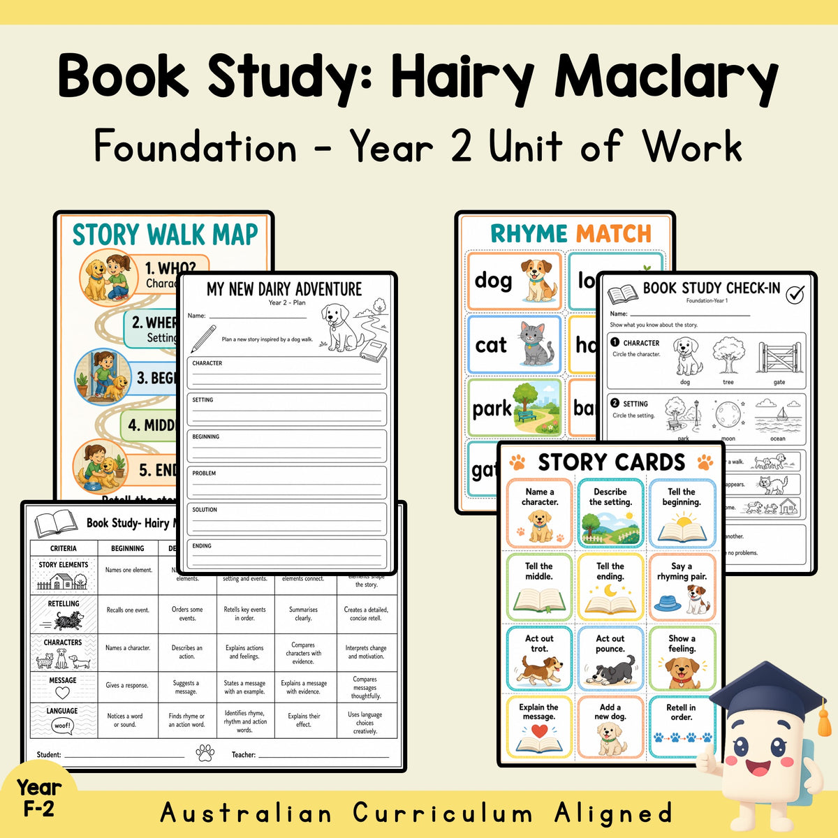 Hairy Maclary Book Study Unit