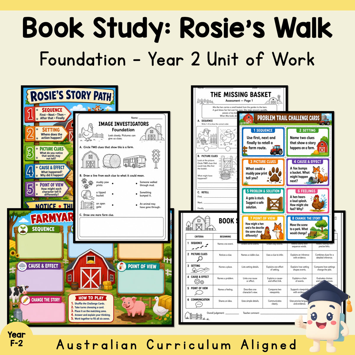 Rosie’s Walk Book Study | Foundation–Year 2 English