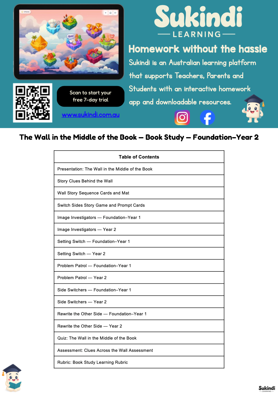 The Wall in the Middle Book Study
