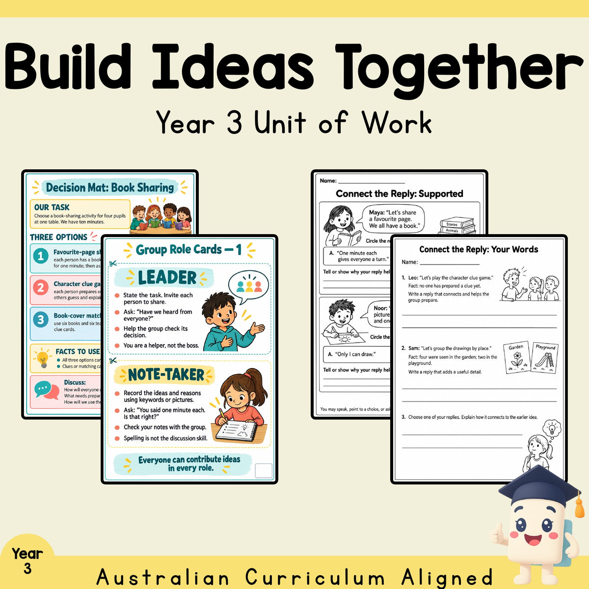 Build Ideas Together - Year 3 — cover