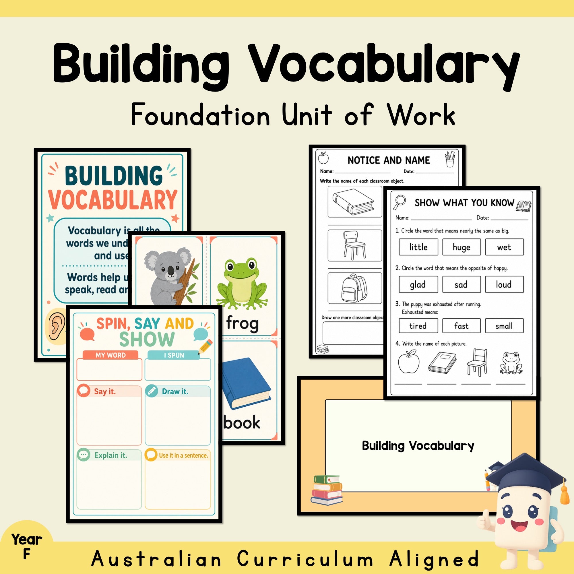 Building Vocabulary Foundation Unit