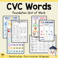 CVC Words Foundation Unit