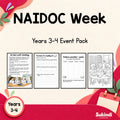 NAIDOC Week Years 3–4 Activity Pack — cover