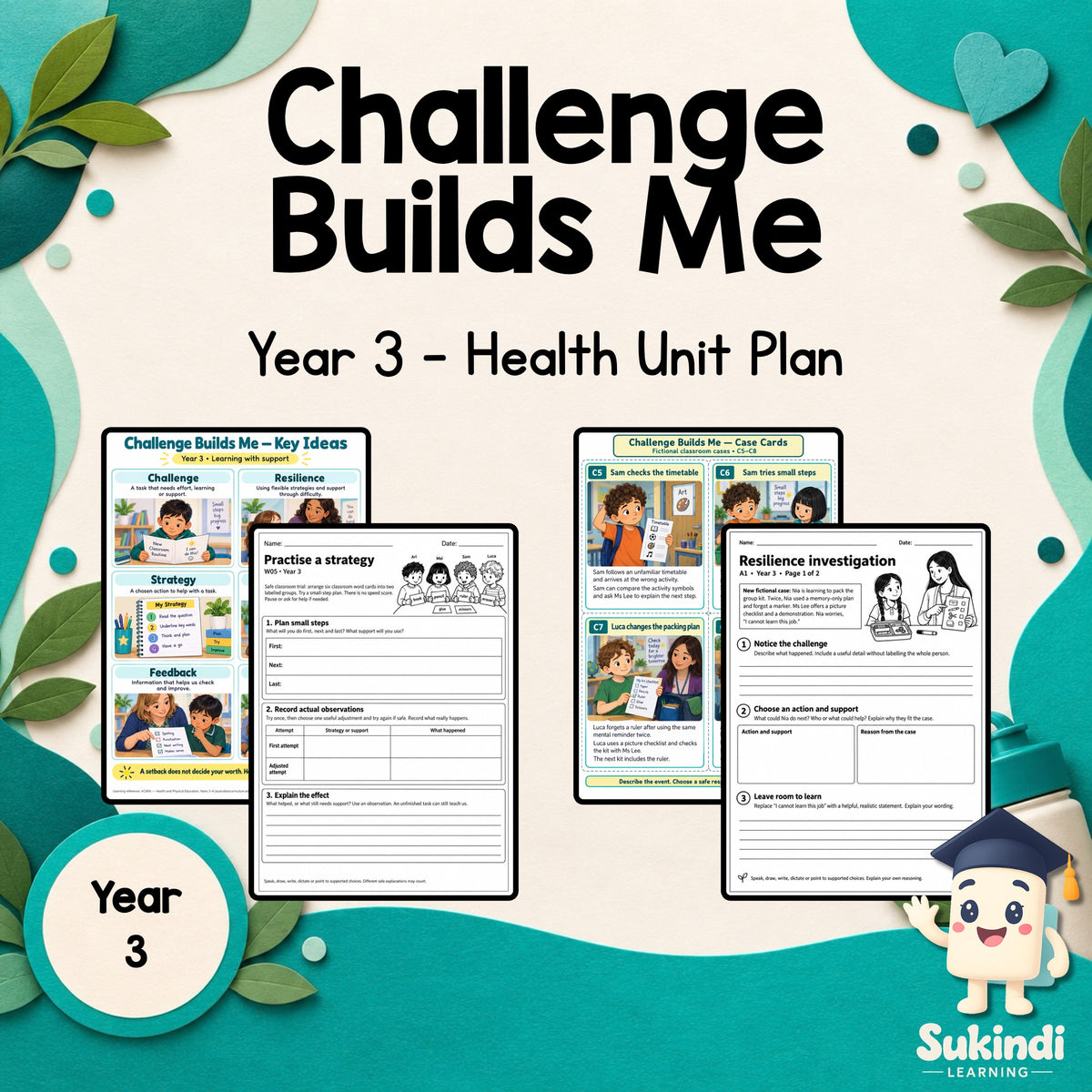 Challenge Builds Me - Year 3 — cover