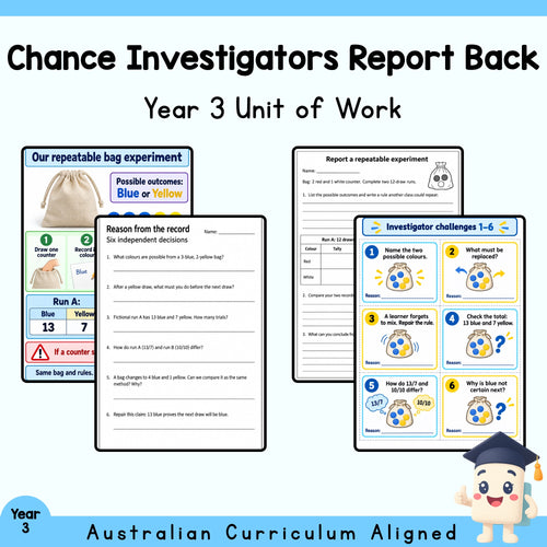 Chance Investigators Report Back — Year 3 — cover