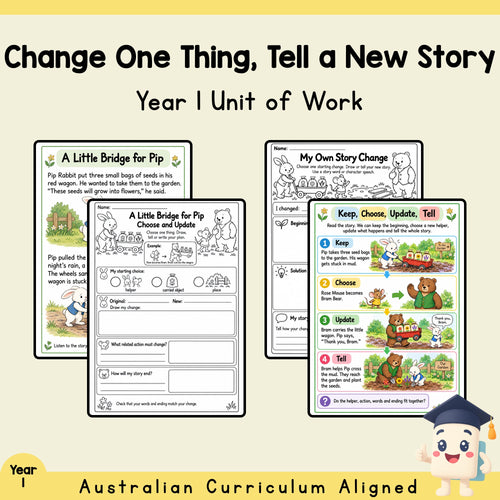 Change One Thing, Tell a New Story – Year 1 — cover