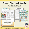 Chant, Clap and Join In - Year 1 — cover