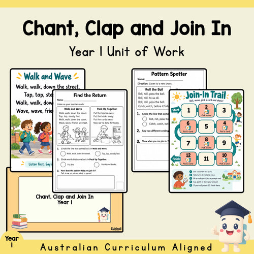 Chant, Clap and Join In - Year 1 — cover