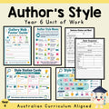 Year 6 Author's Style Unit