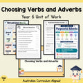 Choosing Verbs and Adverbs Year 6
