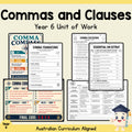 Commas and Clauses — Year 6 Unit
