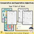 Comparative and Superlative Adjectives – Year 4 English Unit