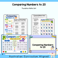 Foundation Comparing Numbers to 20 Unit | Worksheets, Games & Assessment
