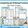 Comparing and Ordering Fractions — Year 5