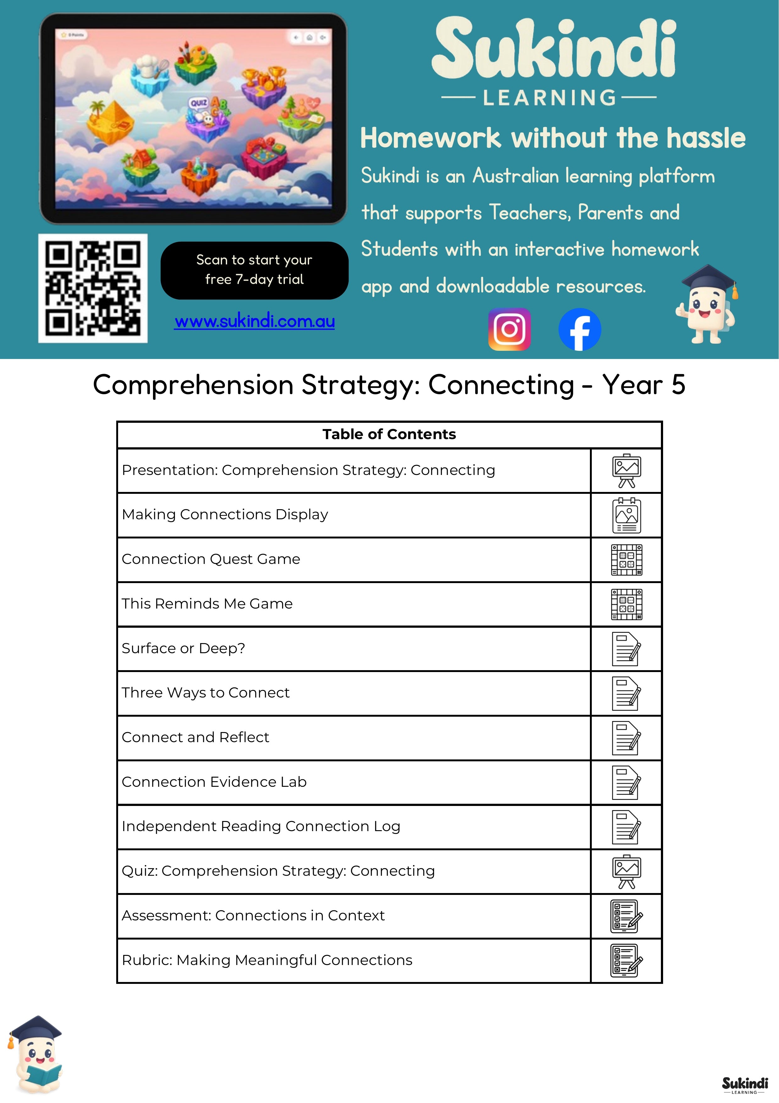 Making Connections — Year 5
