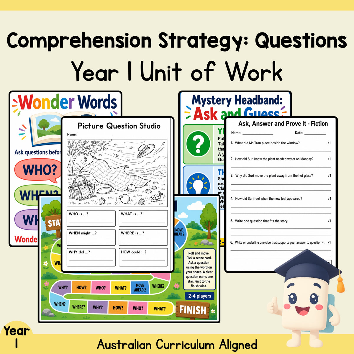 Questioning Comprehension — Year 1