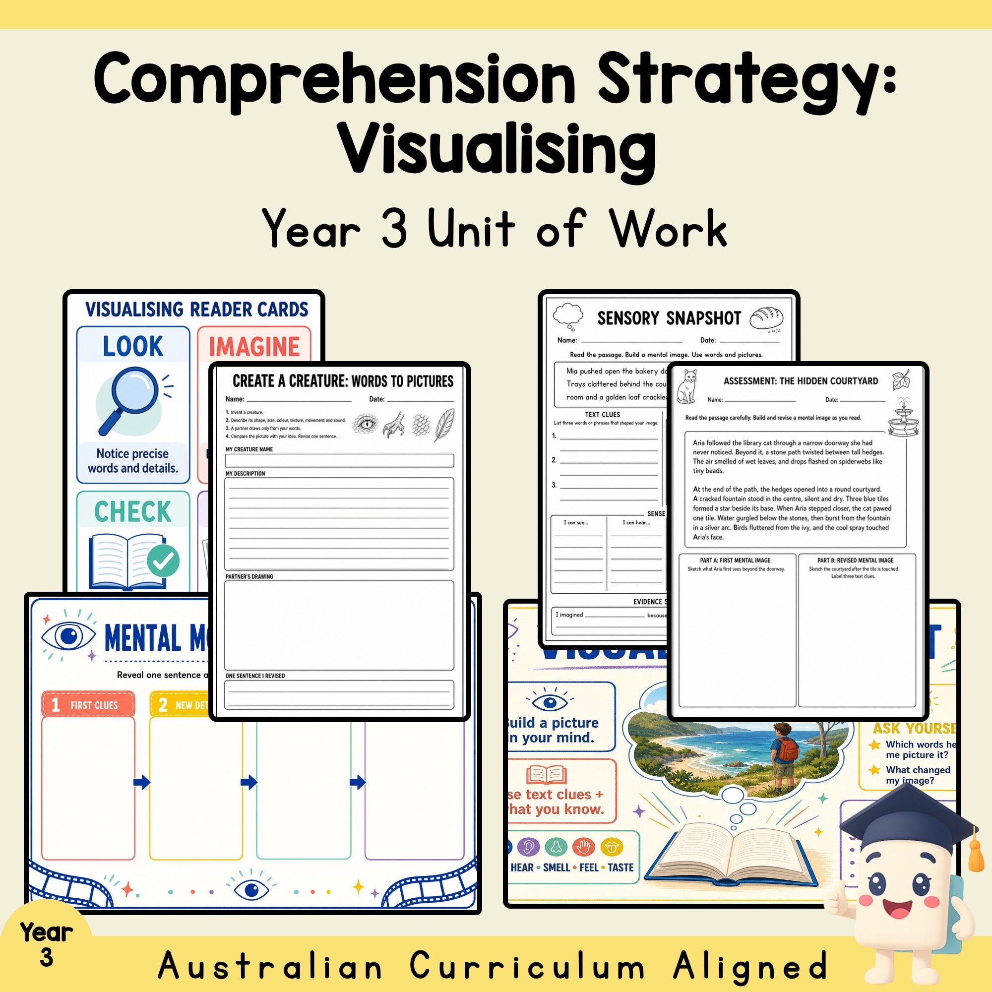 Visualising Comprehension Year 3