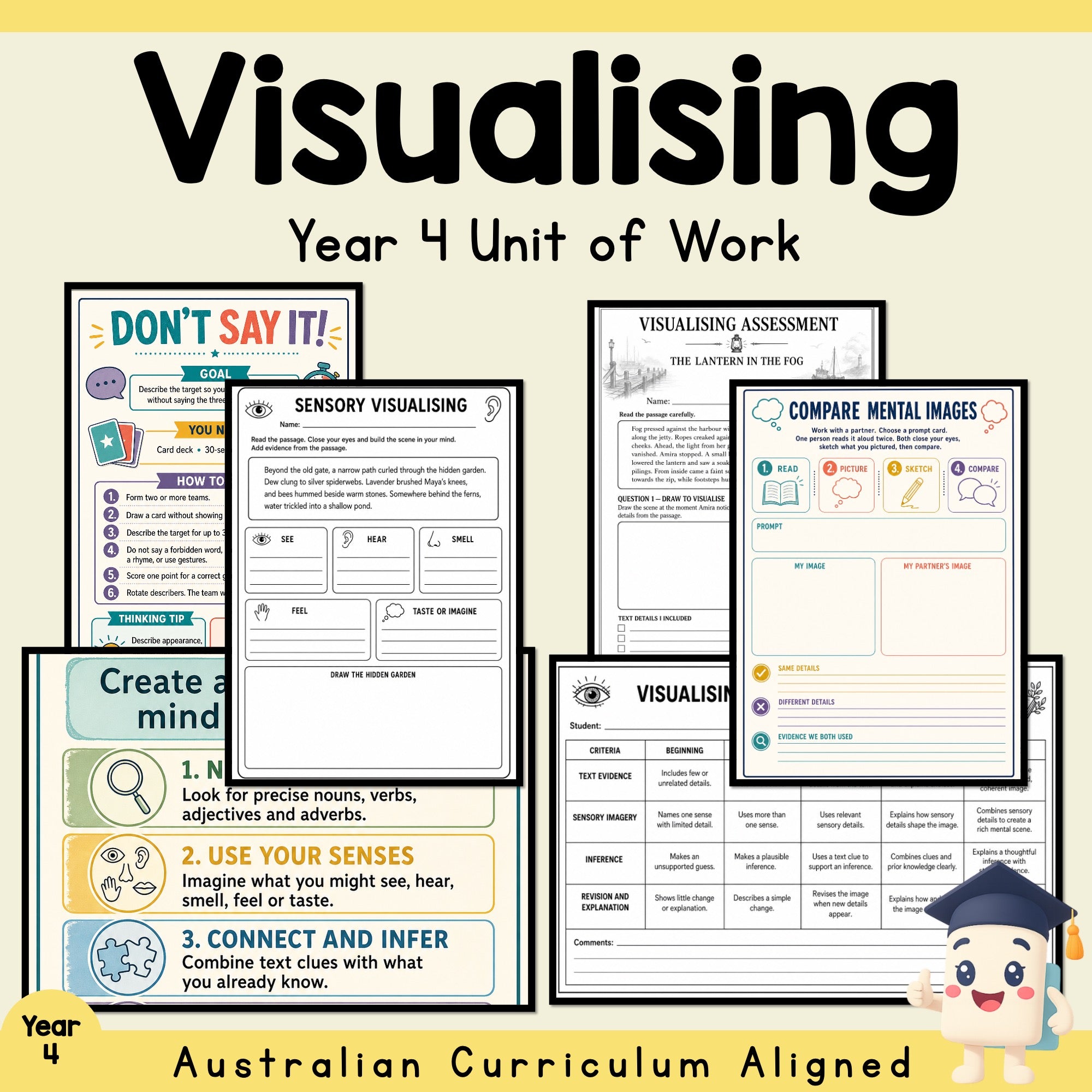 Comprehension Strategy - Visualising Year 4