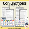 Conjunctions Year 4 Unit Plan