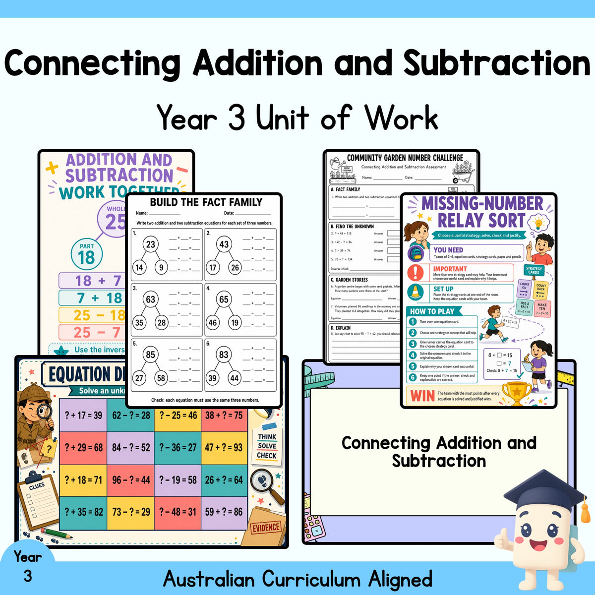 Connecting Addition and Subtraction - Year 3