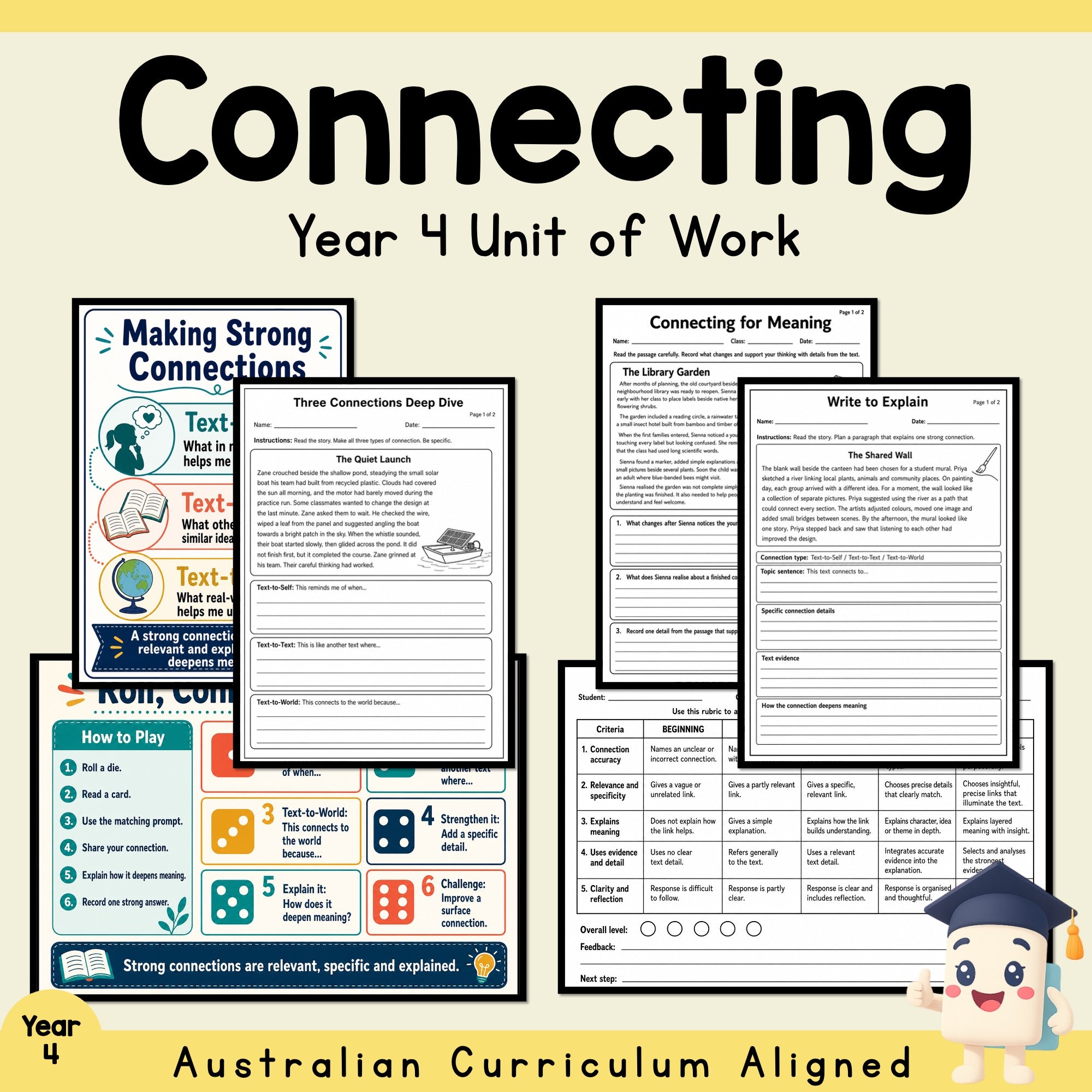 Connecting Year 4 Unit of Work