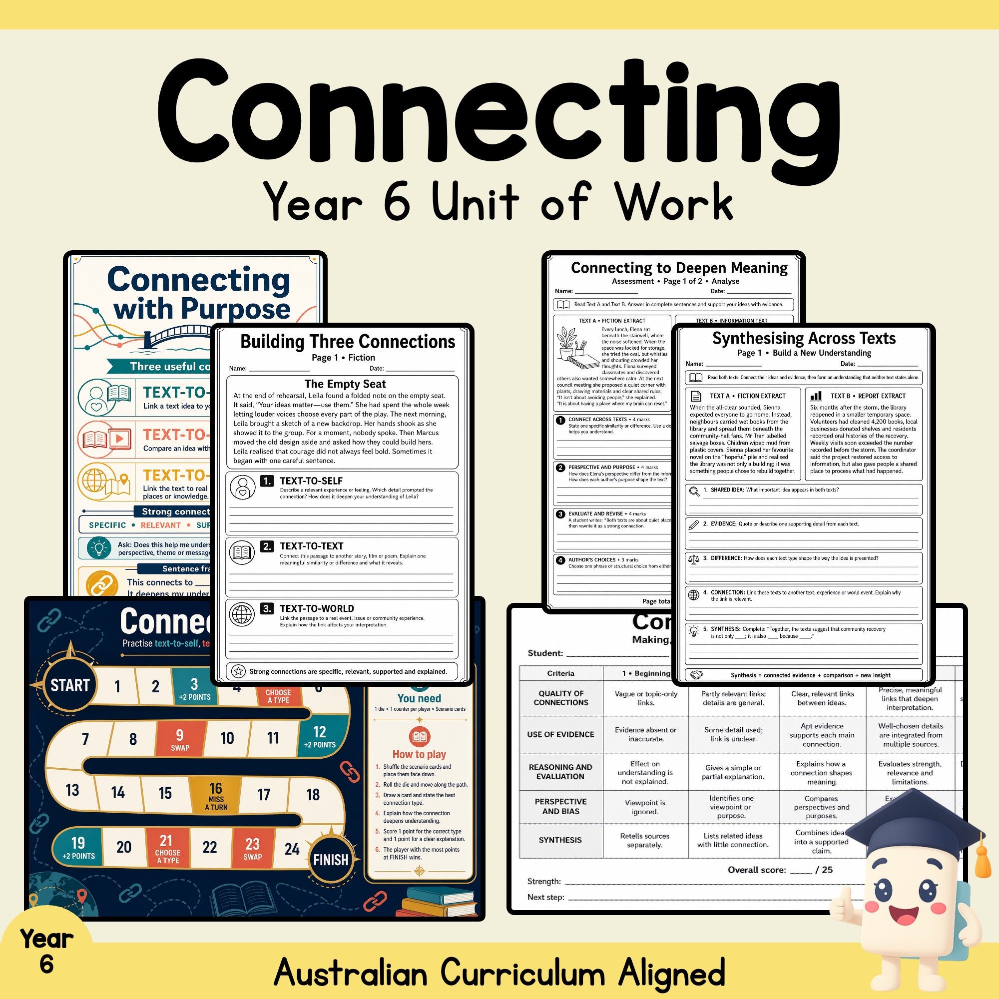 Connecting Year 6 English Unit