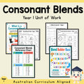 Consonant Blends Year 1 Unit